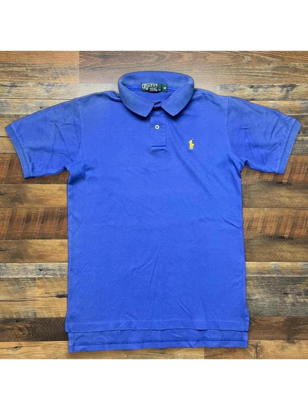 Vintage Polo by Ralph Lauren Collared Short Sleeve Shirt Size 18 Made in USA